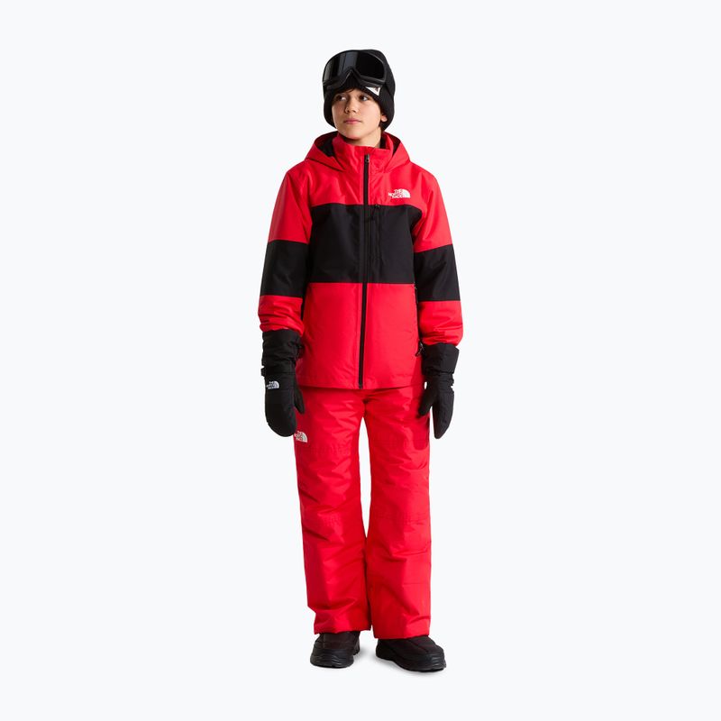 Detské lyžiarske nohavice The North Face Freedom Insulated elevation red 2