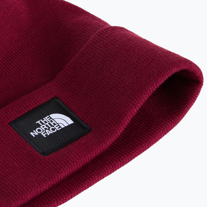 Zimná čiapka The North Face Dock Worker Recycled Beanie burgundy crush 2