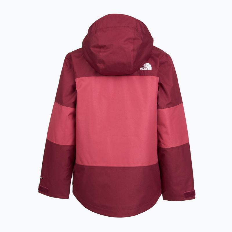 Detská bunda The North Face Freedom Insulated burgundy crush/fermente 2