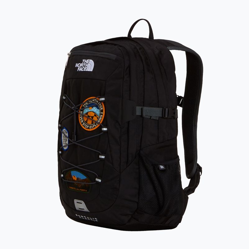 Mestský batoh The North Face Borealis Classic Patch 29 l tnf black/asphalt grey/patch 2