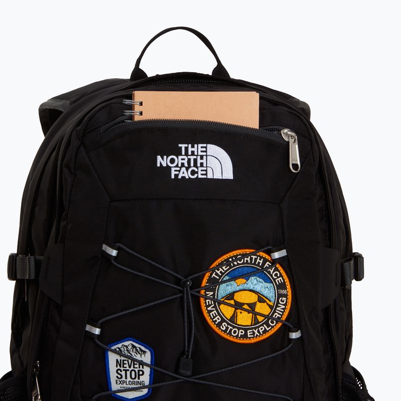 Mestský batoh The North Face Borealis Classic Patch 29 l tnf black/asphalt grey/patch 4
