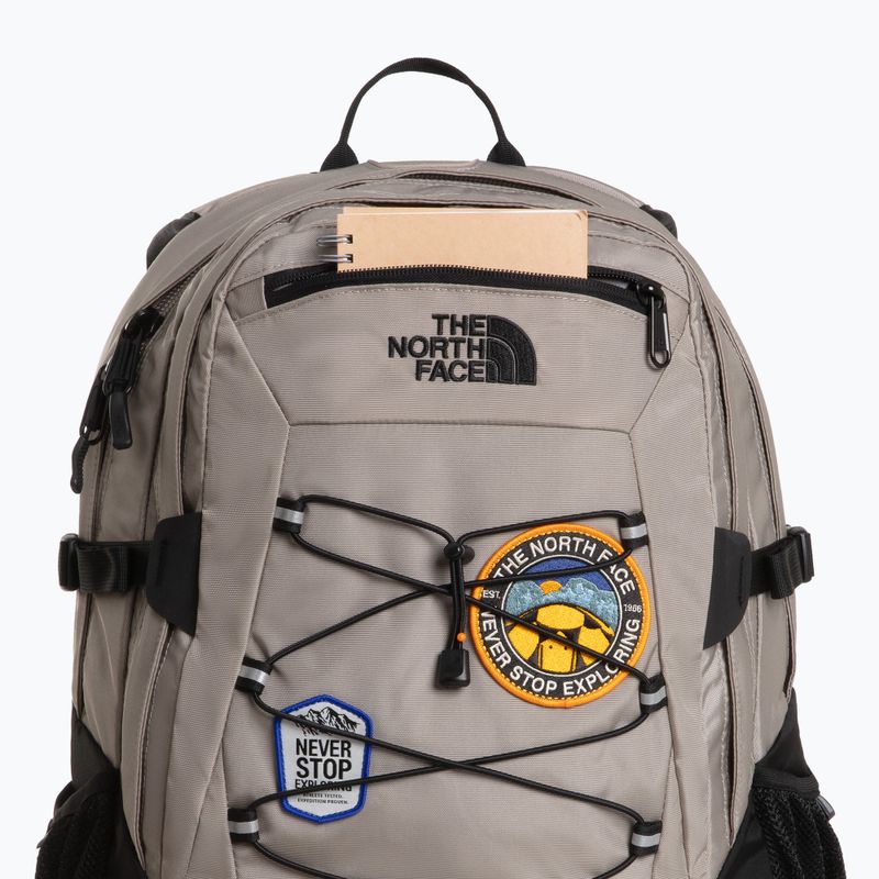 Mestský batoh The North Face Borealis Classic Patch 29 l stone slab/tnf black/asphalt grey 5