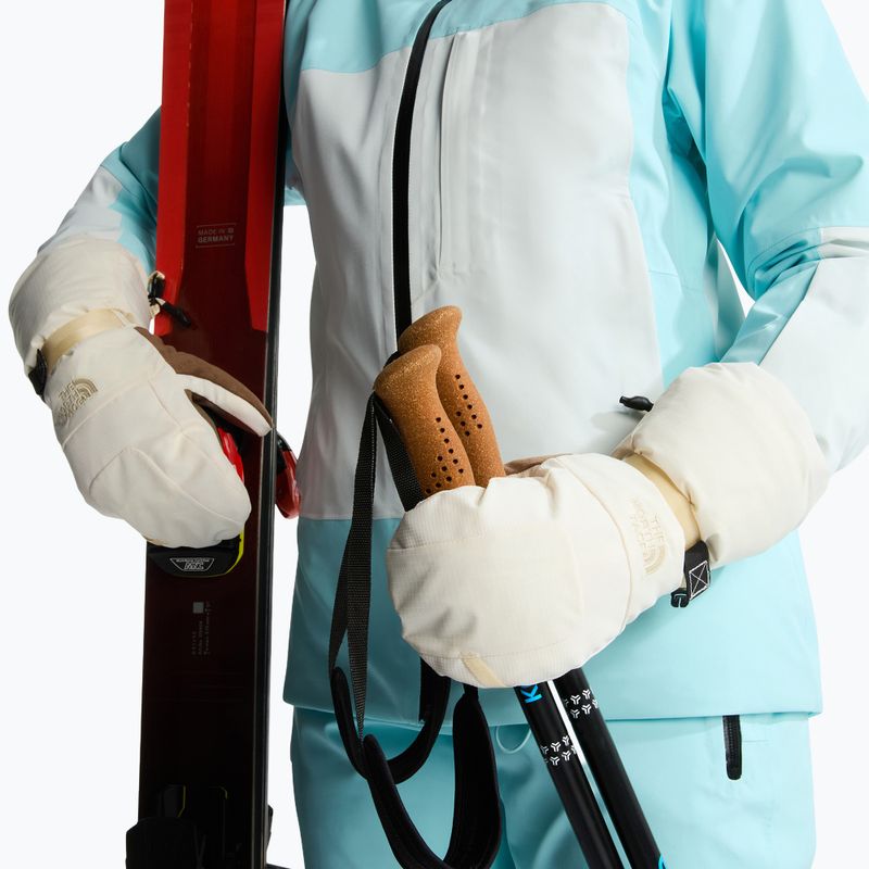 Dámske lyžiarske rukavice The North Face Montana Mitt white dune 5