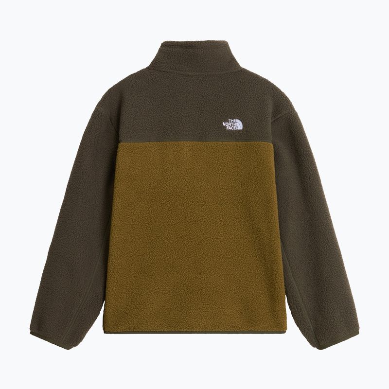 Detská fleecová mikina The North Face Yumiori 1/4 Zip caraway seed/ne 2