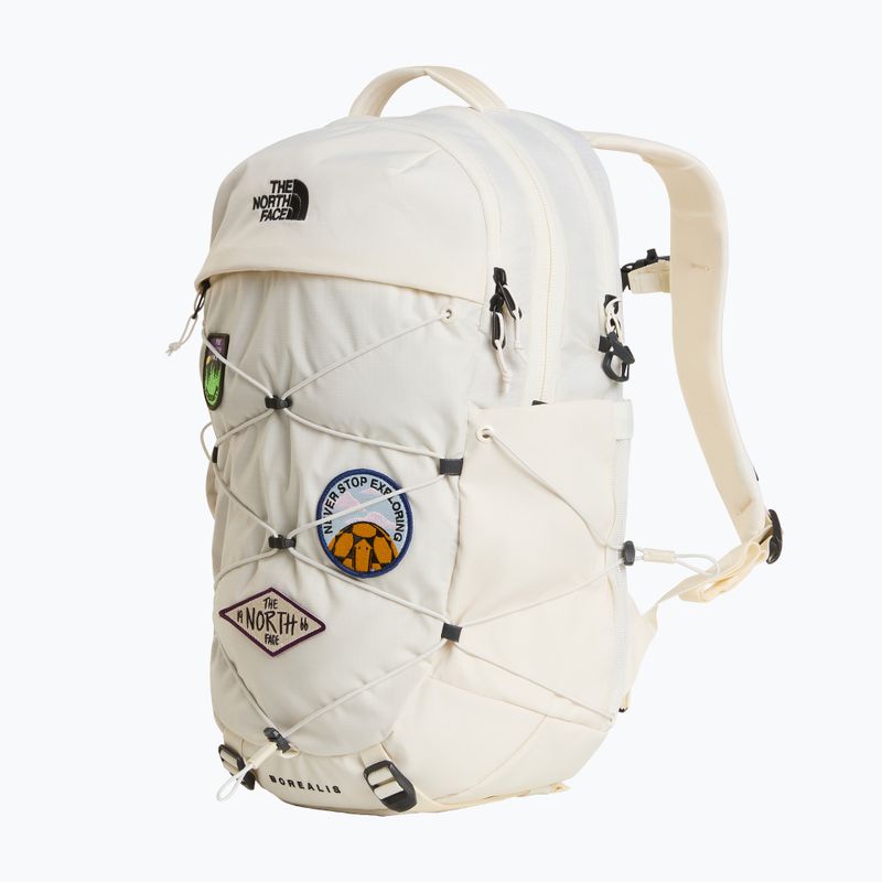 Mestský batoh The North Face Borealis Patch 21 l white dune/patch 2