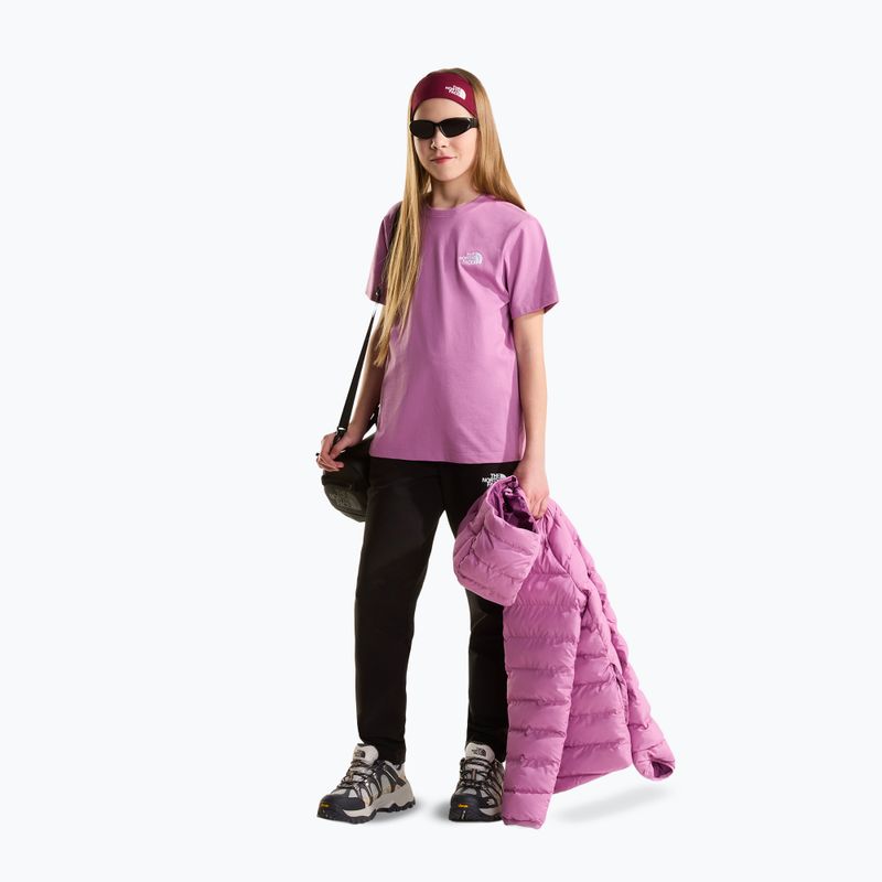 Detské tričko The North Face Evolution Simple Dome SS Tee hushed lavender 2