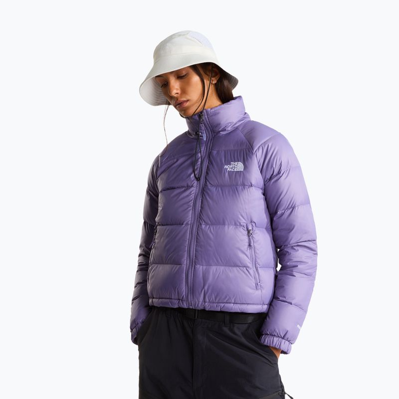 Dámska páperová bunda The North Face Hydrenalite Down grounded plum 4