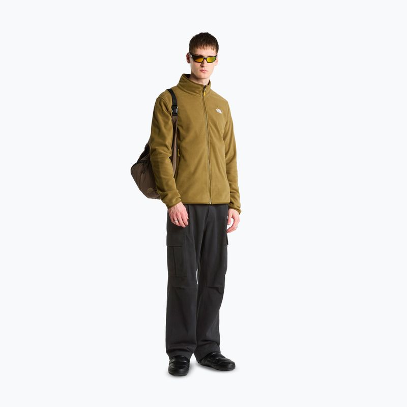 Pánska fleecová mikina The North Face Glacier Fleece caraway seed 2