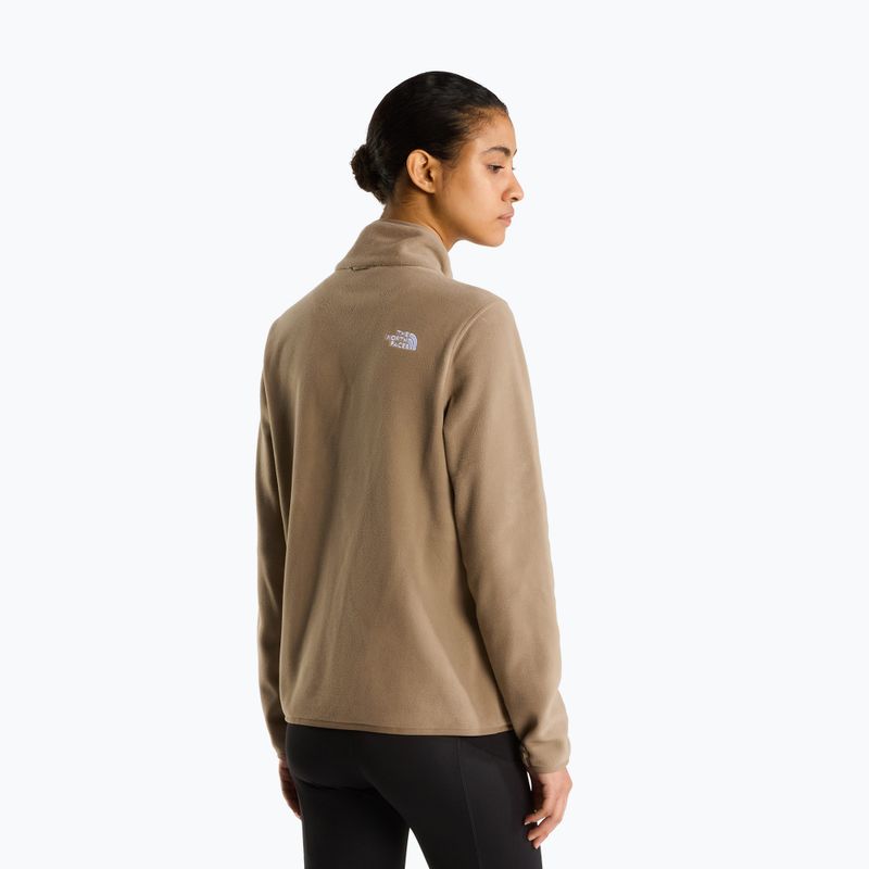 Pánska fleecová mikina The North Face Glacier Fleece garnet 3