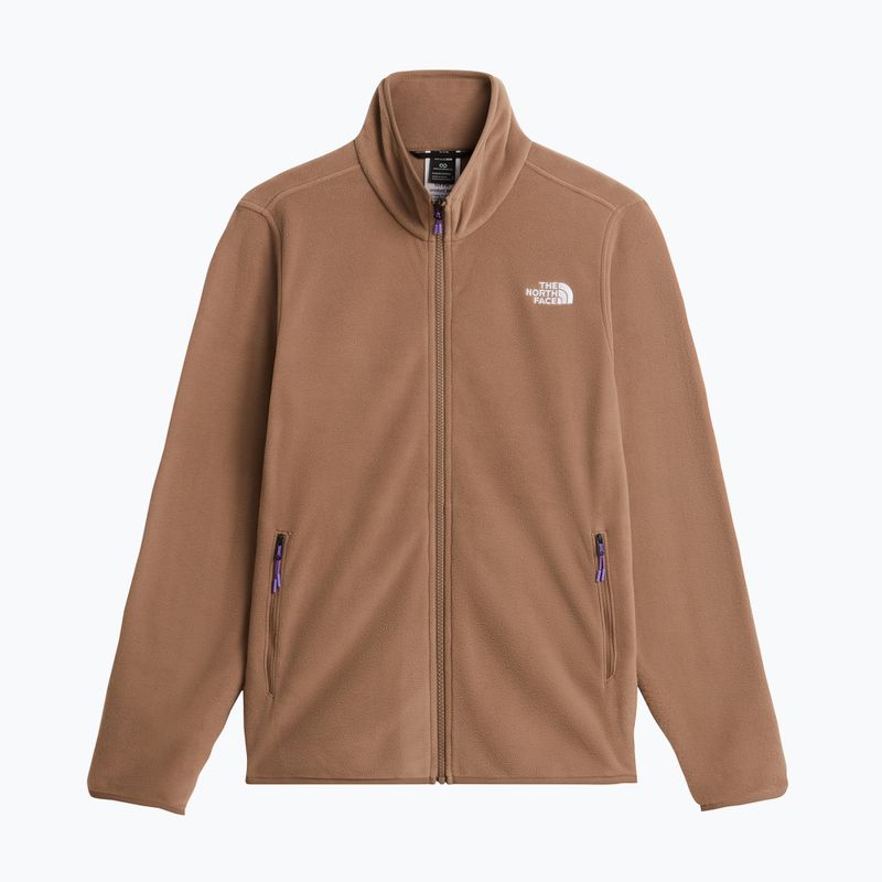 Pánska fleecová mikina The North Face Glacier Fleece garnet 5