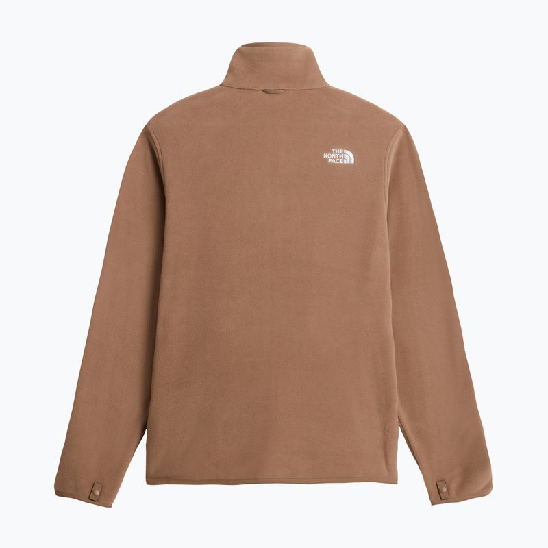 Pánska fleecová mikina The North Face Glacier Fleece garnet 6