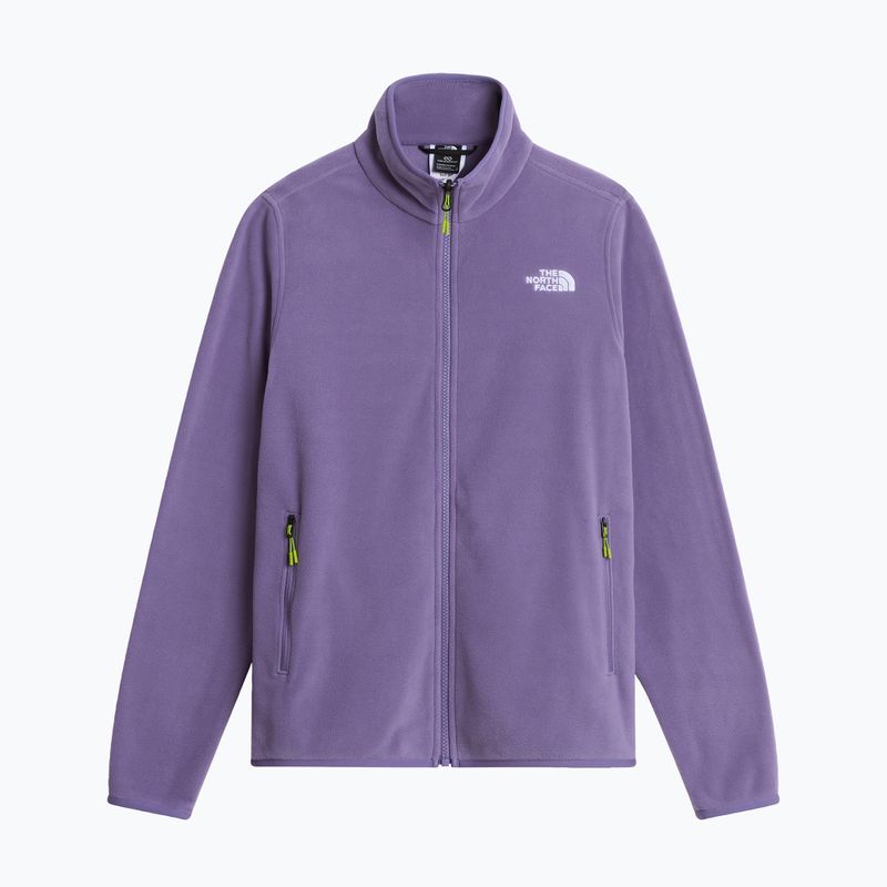 Pánska fleecová mikina The North Face Glacier Fleece grounded plum 5