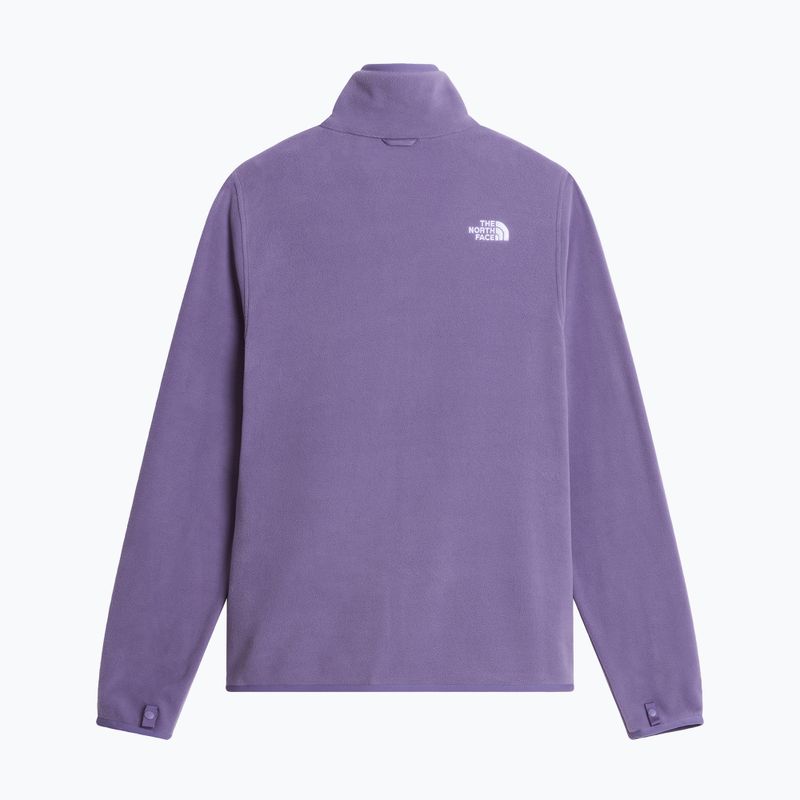 Pánska fleecová mikina The North Face Glacier Fleece grounded plum 6