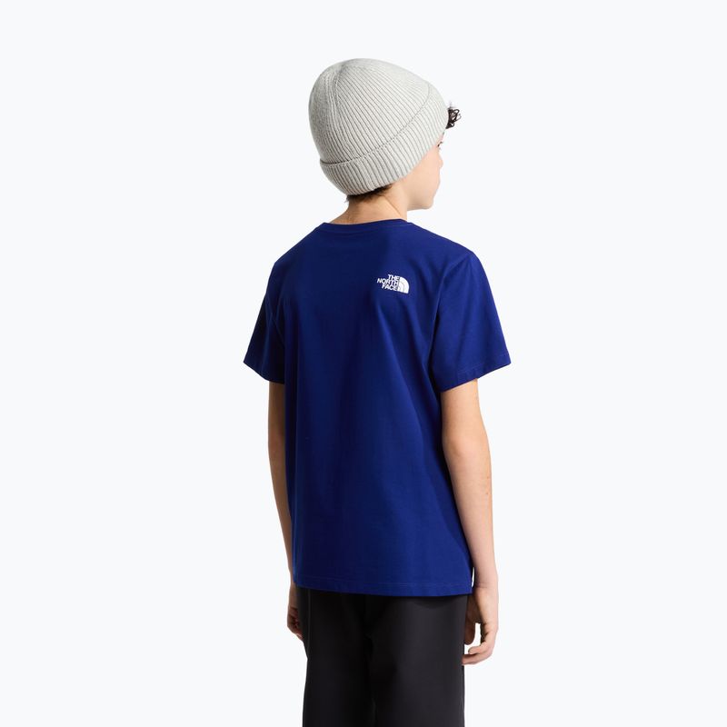 Detské tričko The North Face Evolution Half Dome SS Tee bold blue 5