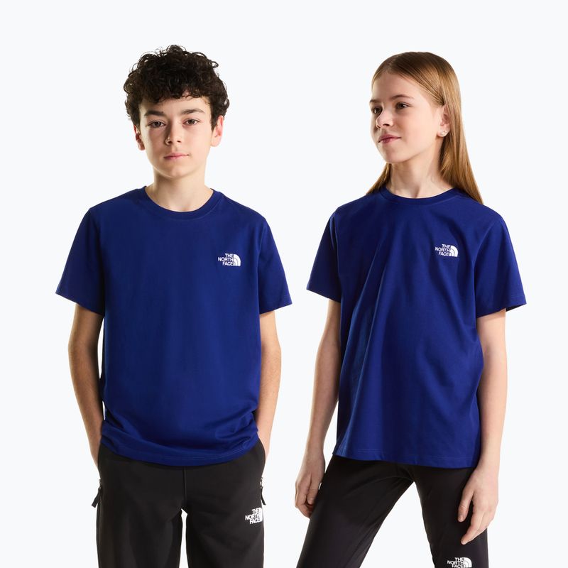 Detské tričko The North Face Evolution Simple Dome SS Tee bold blue