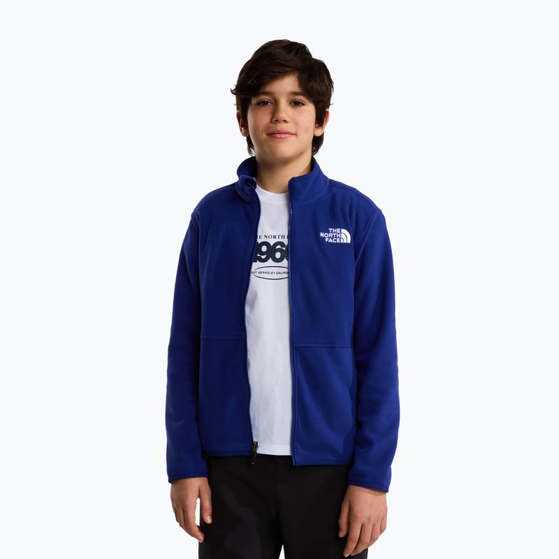Detská fleecová mikina The North Face Glacier Full Zip bold blue 4