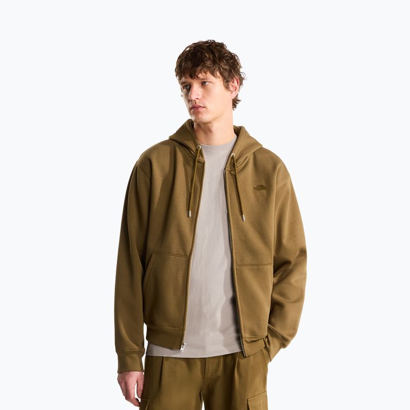 Pánska mikina The North Face Essential Simple Dome RLX Full Zip caraway seed 4