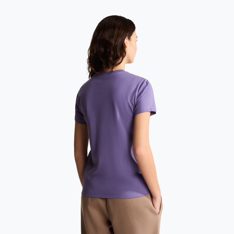 Dámske tričko The North Face Evolution Simple Dome Slim SS grounded plum 3