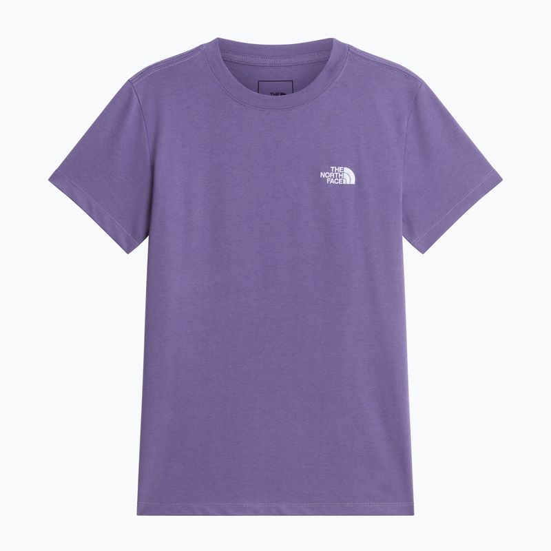 Dámske tričko The North Face Evolution Simple Dome Slim SS grounded plum 4