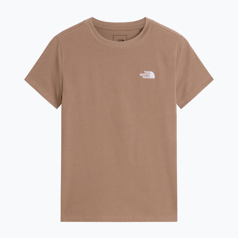 Dámske tričko The North Face Evolution Simple Dome Slim SS garnet 4
