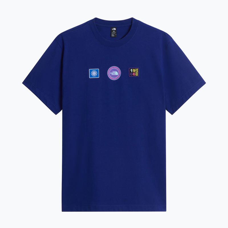 Pánske tričko The North Face Explorer Badges RLX Tee Graphic bold blue 4