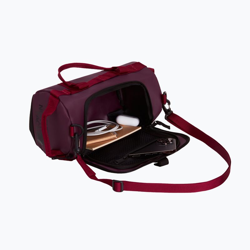 Cestovná taška The North Face Base Camp Duffel Shoulder 5 l deep burgundy/tnf black 4