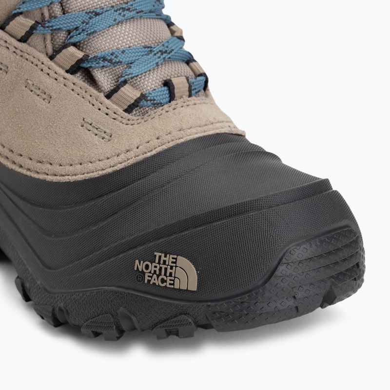 Detské snehule The North Face Chilkat V Lace Wp timeless taupe/pale teal 7