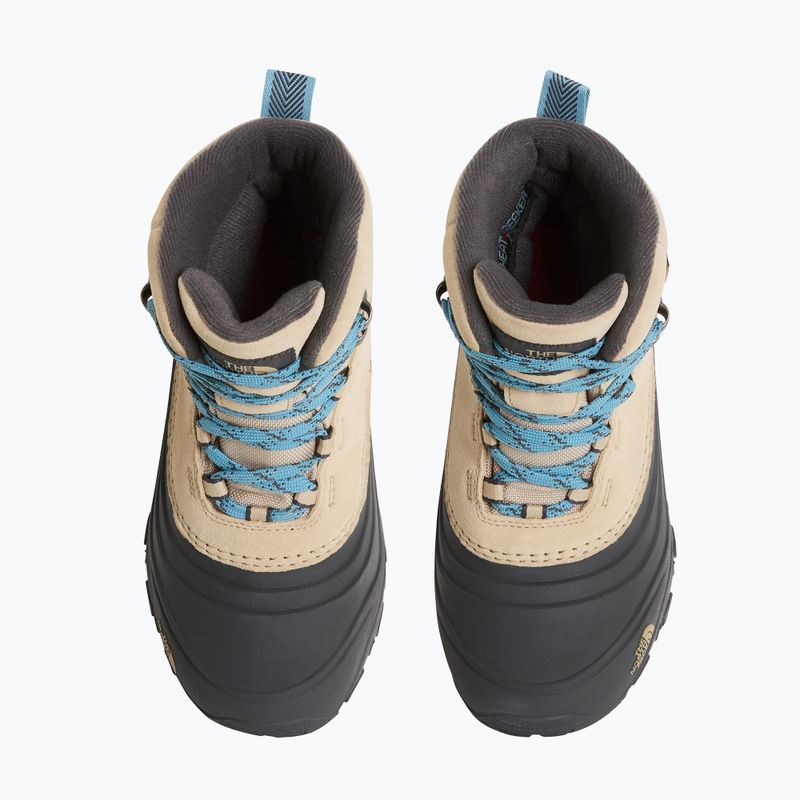 Detské snehule The North Face Chilkat V Lace Wp timeless taupe/pale teal 4