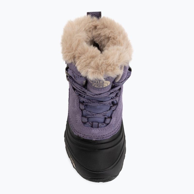 Detské snehule The North Face Shellista V Lace Wp grounded plum/endless dus 5