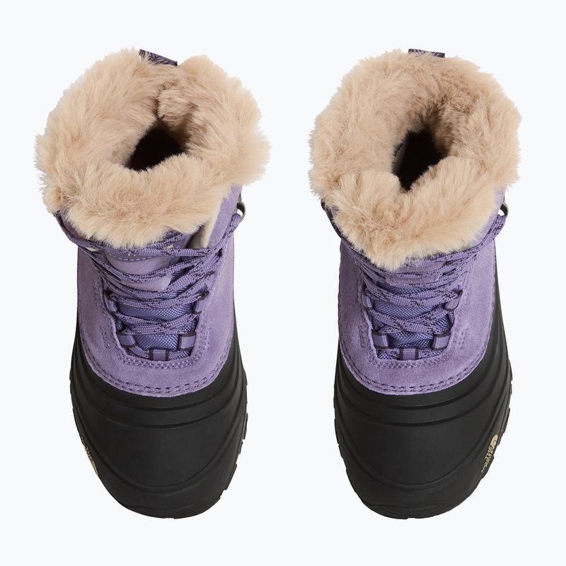 Detské snehule The North Face Shellista V Lace Wp grounded plum/endless dus 4