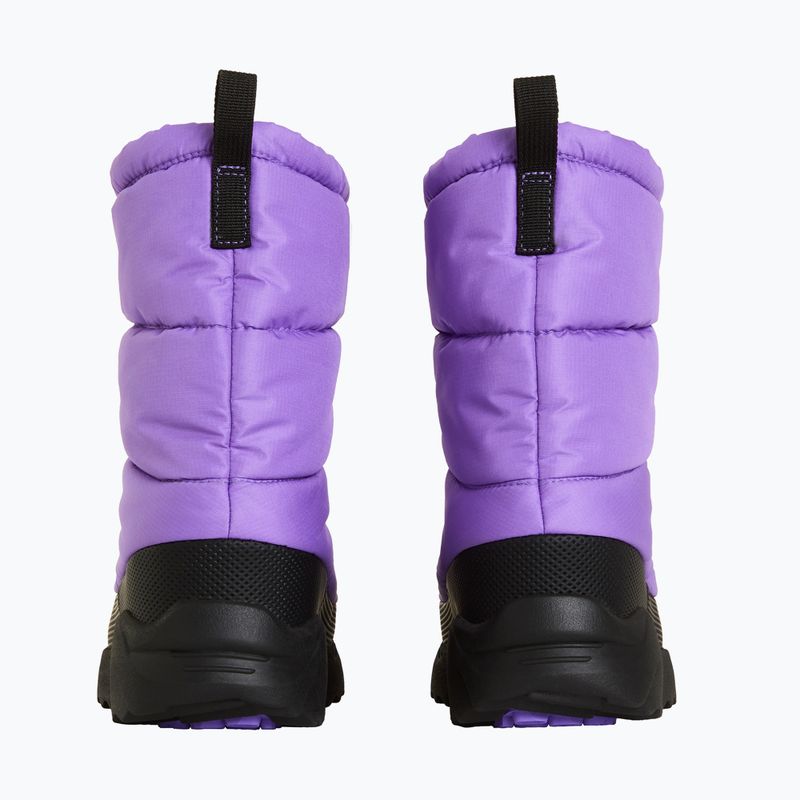 Detské snehule The North Face Nse Traction Bootie Wp elevation purple/tnf black 2