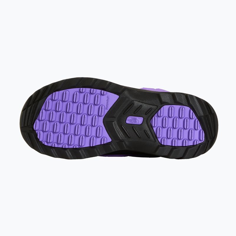 Detské snehule The North Face Nse Traction Bootie Wp elevation purple/tnf black 3