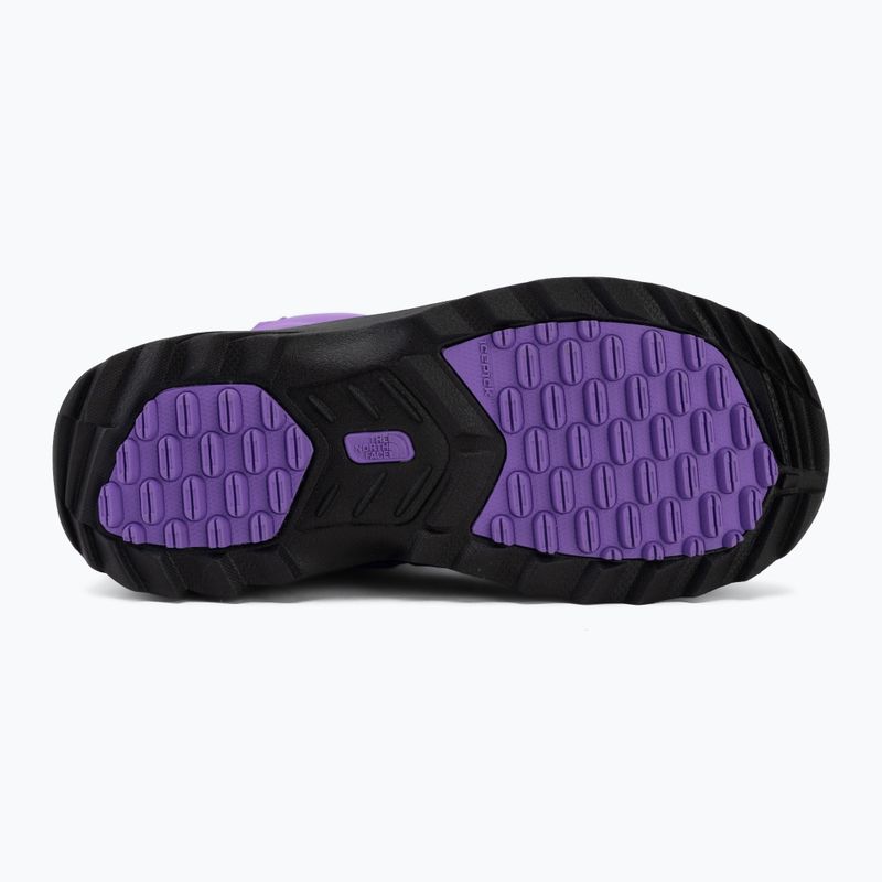 Detské snehule The North Face Nse Traction Bootie Wp elevation purple/tnf black 4