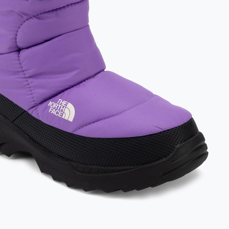 Detské snehule The North Face Nse Traction Bootie Wp elevation purple/tnf black 7