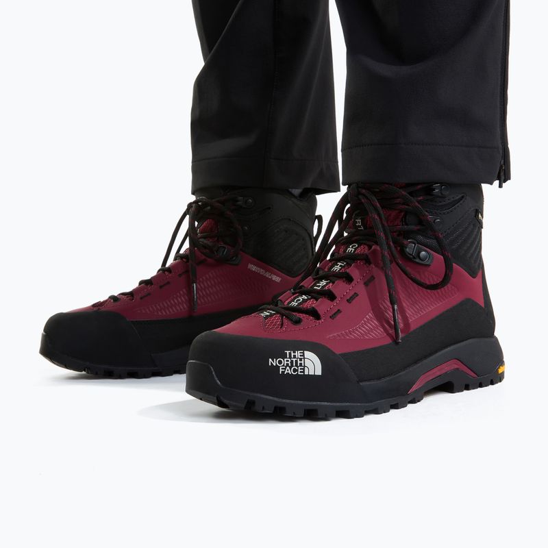 Dámske nástupové topánky The North Face Verto Alpine Mid GTX burgundy crush/tnf black 5