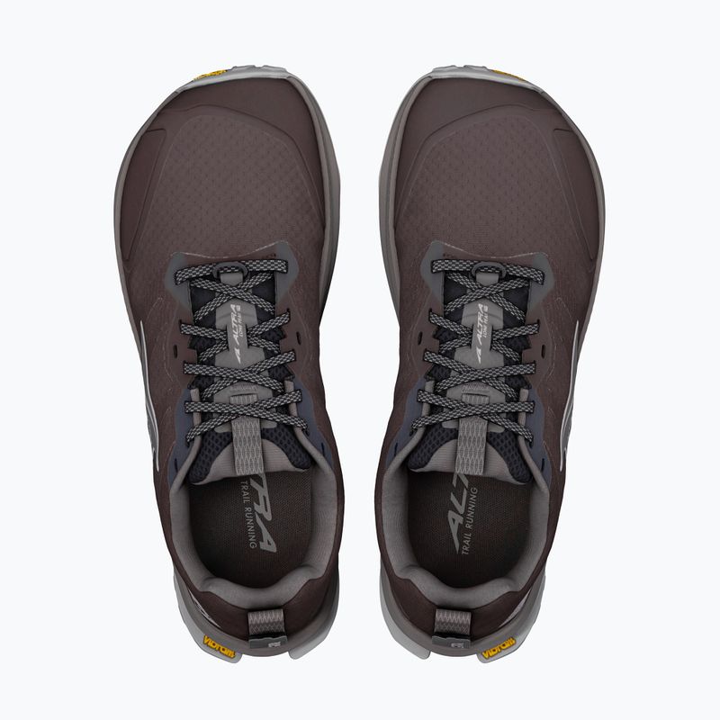Pánske bežecké topánky Altra Lone Peak 9+ chocolate torte/silver 3