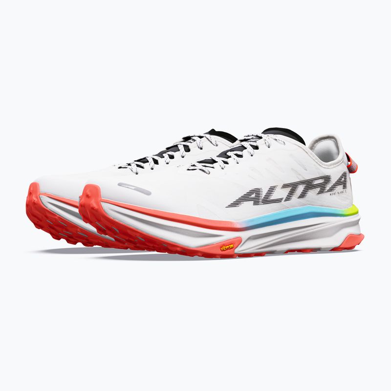 Pánske bežecké topánky Altra Mont Blanc Carbon white/black/firey coral 2