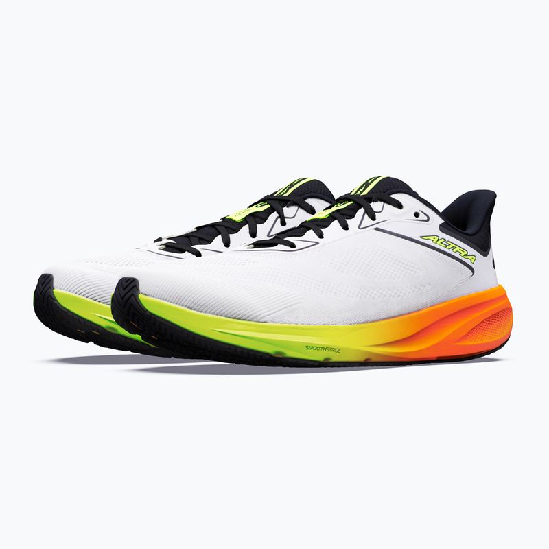 Pánske bežecké topánky Altra Motiv FLX white/black/safety yellow 2