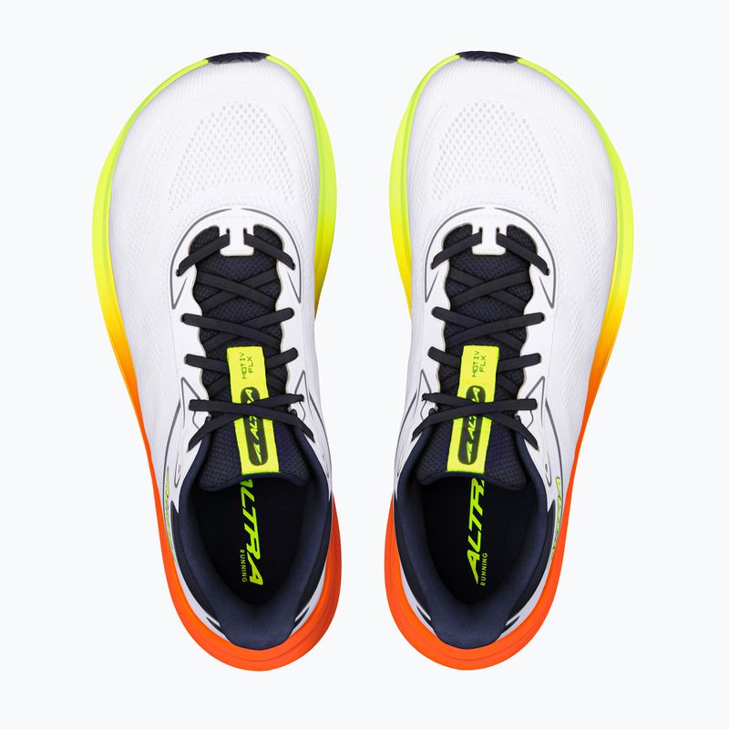 Pánske bežecké topánky Altra Motiv FLX white/black/safety yellow 3
