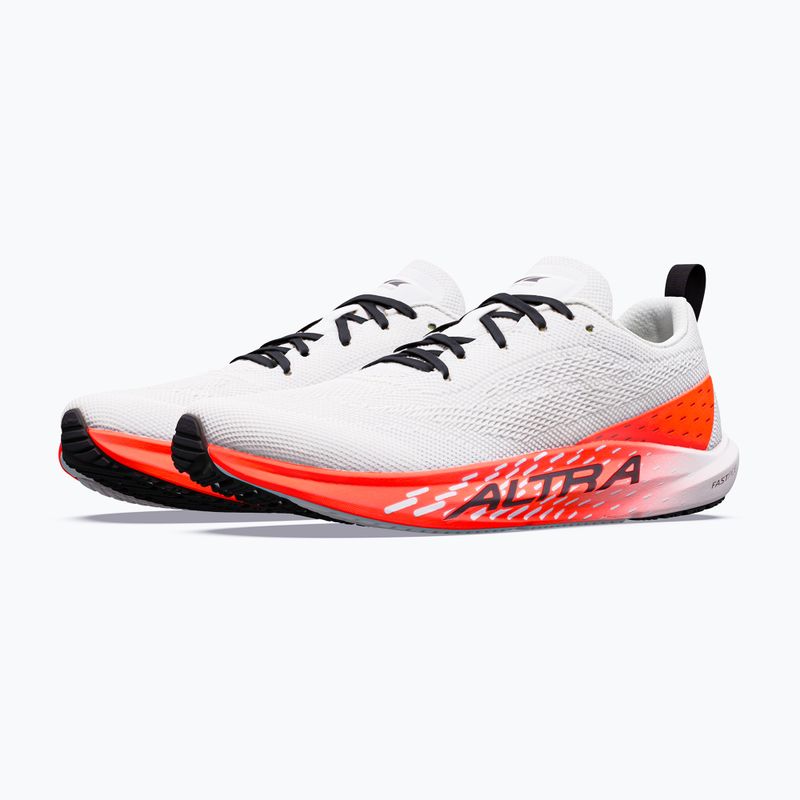 Pánske bežecké topánky Altra Vanish Pulse white/black/firey coral 2