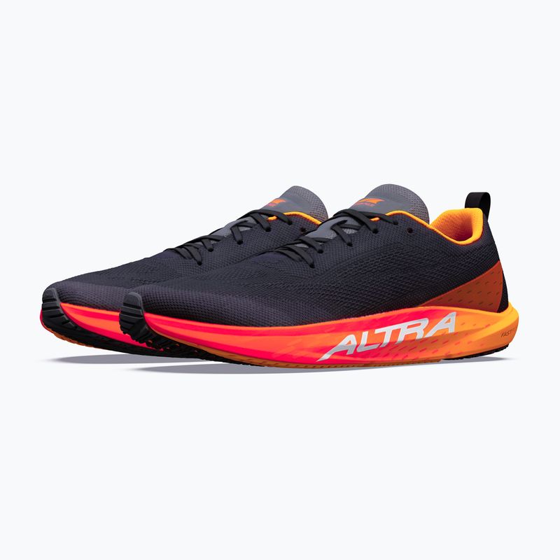 Pánske bežecké topánky Altra Vanish Pulse black/silver/orange pop 2