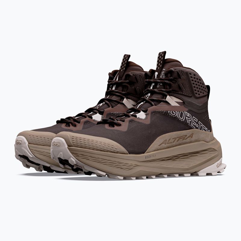 Dámske bežecké topánky Altra Olympus 7 Mid GTX chocolate torte/mountain 2