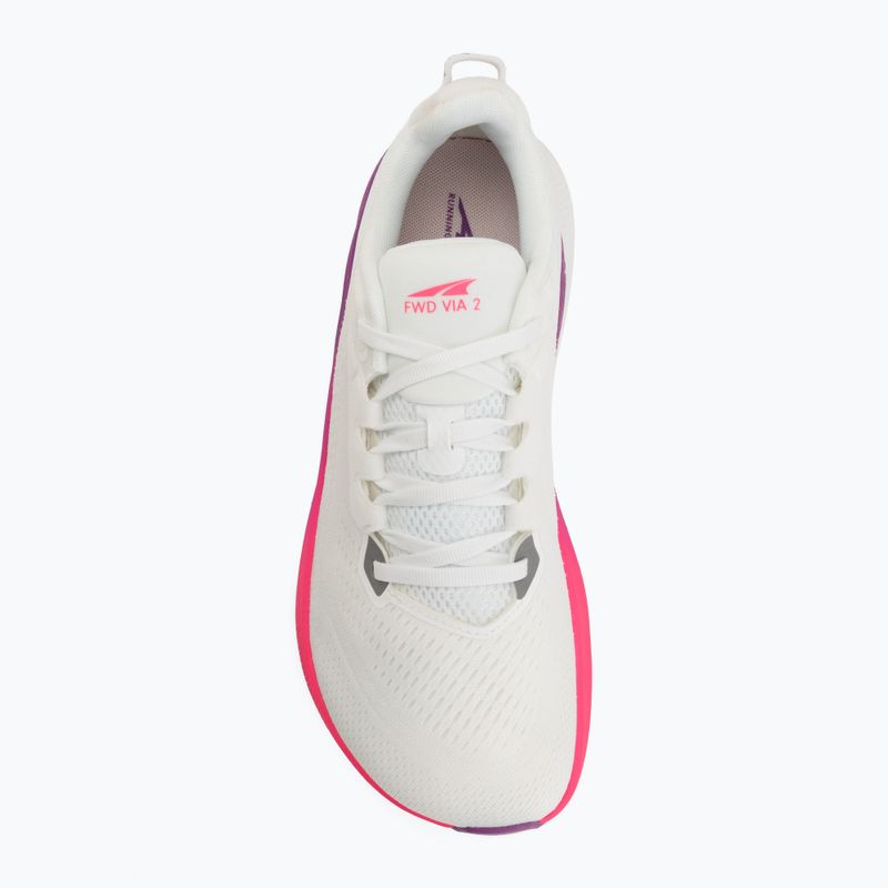 Dámske bežecké topánky Altra FWD Via 2 white/silver/purple 5