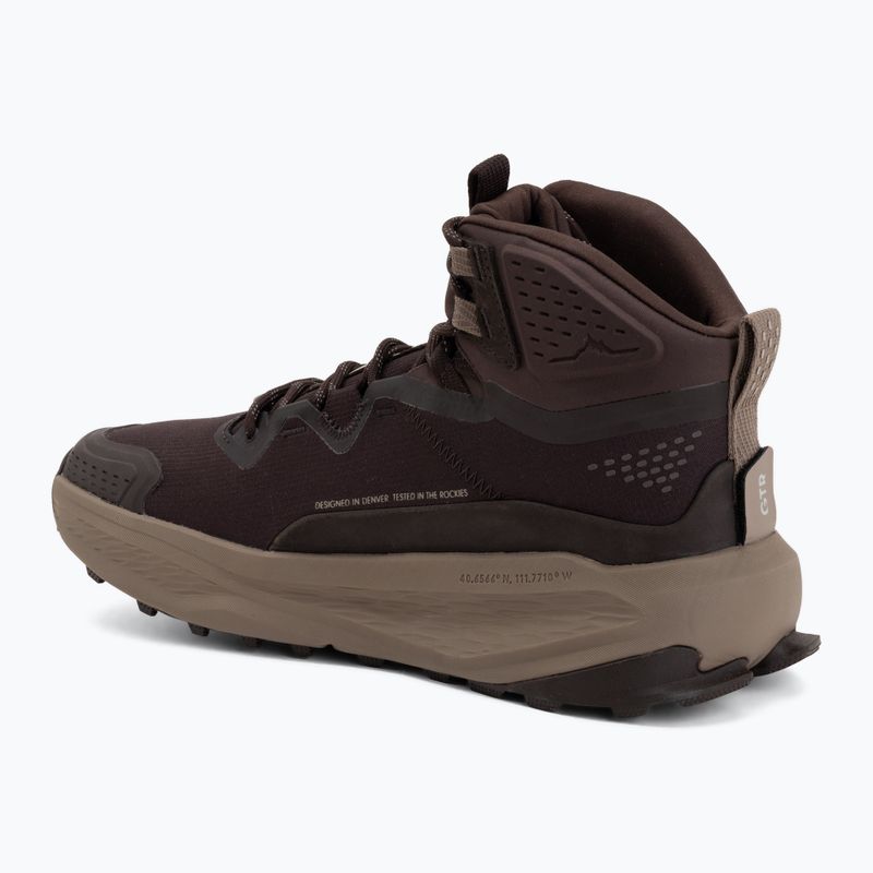 Pánske bežecké topánky Altra Olympus 7 Mid GTX chocolate brown/brown 3