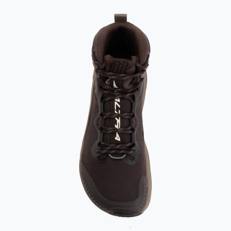 Pánske bežecké topánky Altra Olympus 7 Mid GTX chocolate brown/brown 5