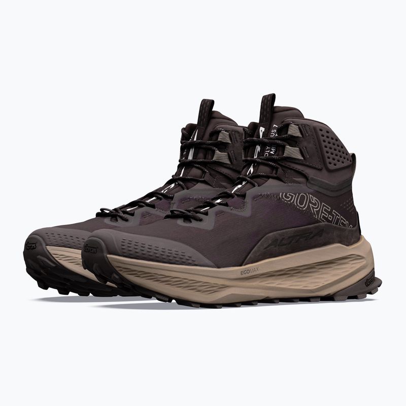 Pánske bežecké topánky Altra Olympus 7 Mid GTX chocolate brown/brown 2