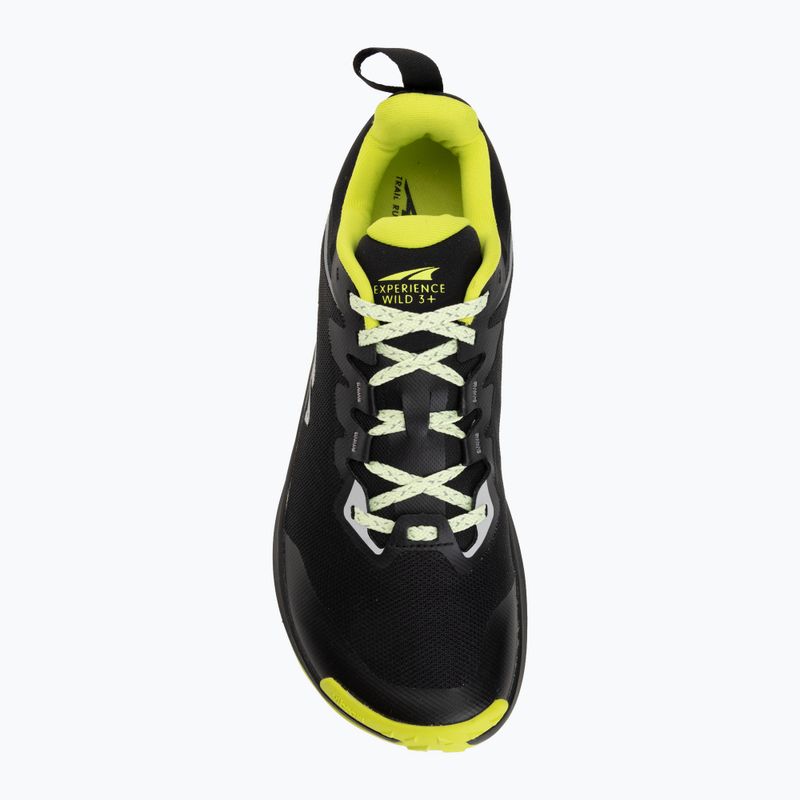 Pánske bežecké topánky Altra Experience Wild 3+ black/silver/acid lime 5