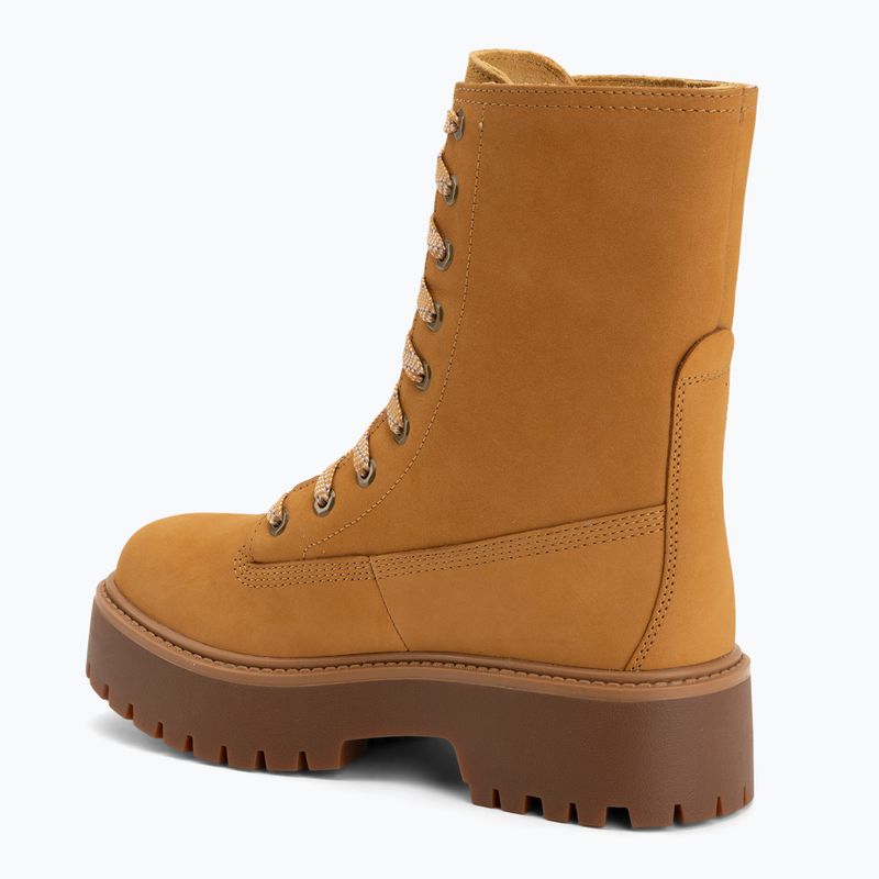 Dámske topánky Timberland Stone Street Mid Lace Up wheat nubuck 3