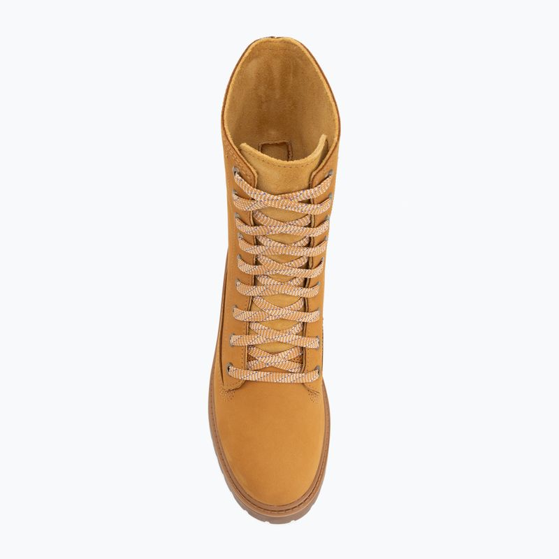Dámske topánky Timberland Stone Street Mid Lace Up wheat nubuck 5