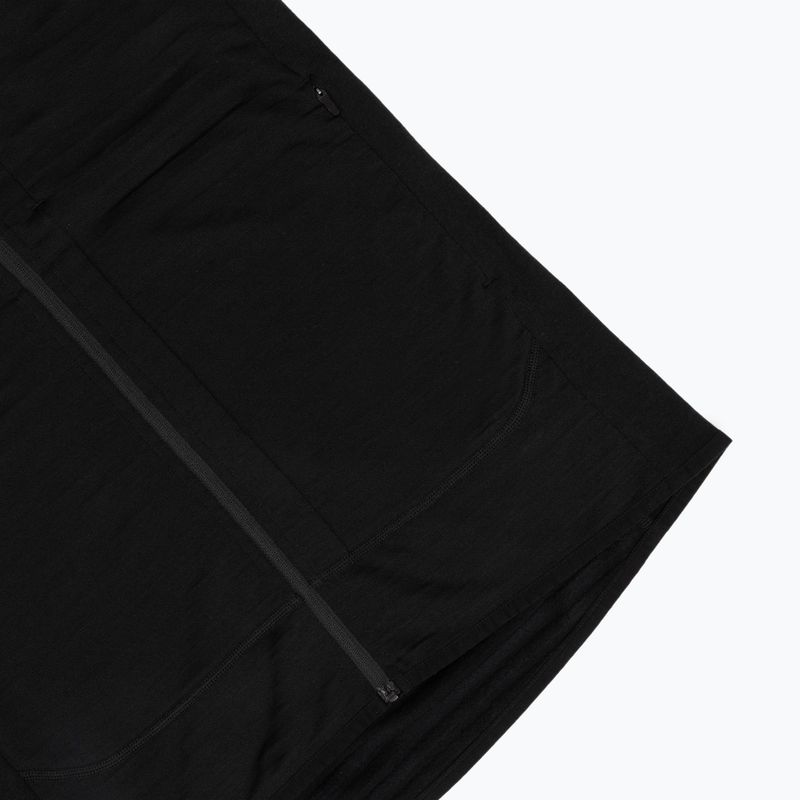 Dámska trekingová mikina Icebreaker Merino 300 Realfleece Descender Zip Hoodie black 5